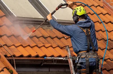 Démoussage et hydrofuge de toiture à Balaguères